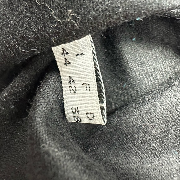 Genny By Versace Vintage Womens Velvet Black Floral Blazer Sz 10 Italy A9 - Picture 7 of 8